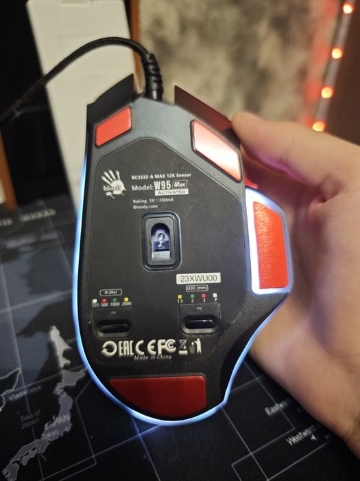 Мышь A4tech Bloody w95 max sports