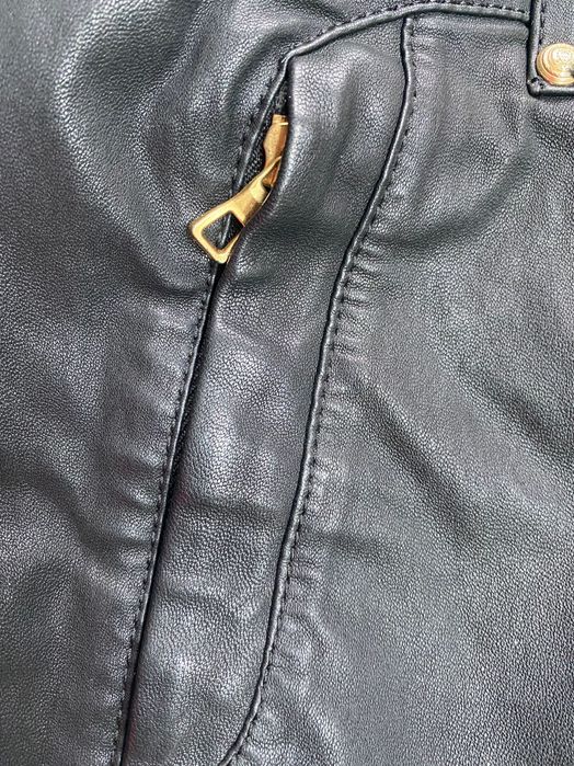 Balmain for H&M-Pantaloni piele naturală