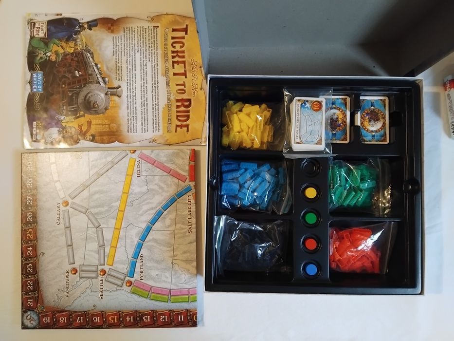 Ticket to Ride. Настолна игра. На Италиански .