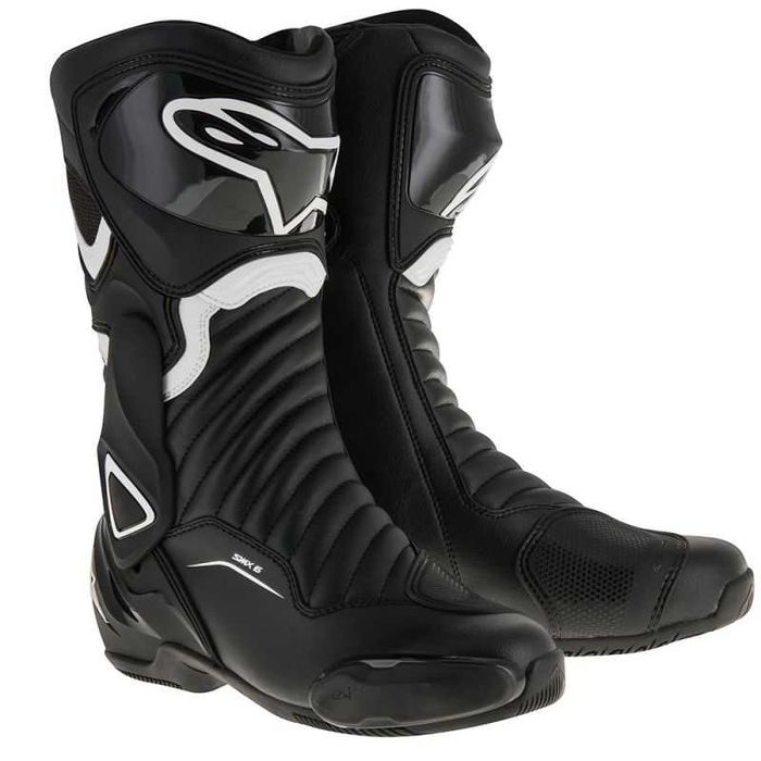 Топ Цена Мото Ботуши за мотор  ALPINESTARS SMX-6 V2 BLACK/WHITE