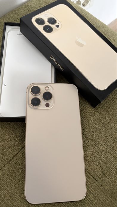 Vând iPhone 13 Pro Max – 128 GB – Gold