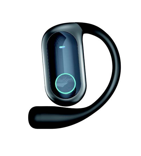 Casti VU-TEK Q17 AirConduction, Bluetooth, Open-Ear, Sapphire Blue