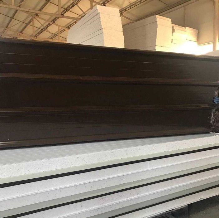 Сэндвич панели кровельные и стеновые по шоковым ценам только у нас опт