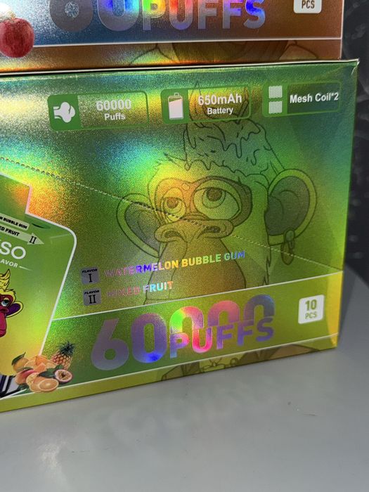 OKSO vape 60000 pufuri 2 in 1