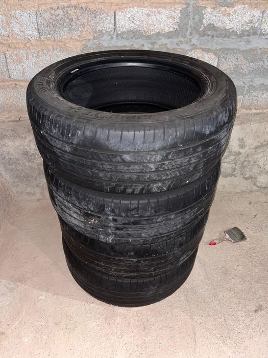 Диски титанки шины летние R 17