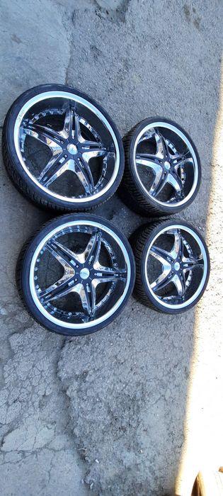 Джанти Мерцедес, Ауди-22цола-5/112-с гуми