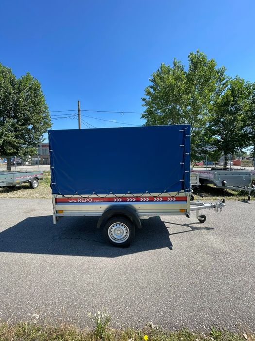 Remorca Auto,  750 kg Repo, Rar efectuat