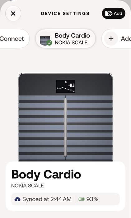 Withings Nokia Body Cardio cantar smart