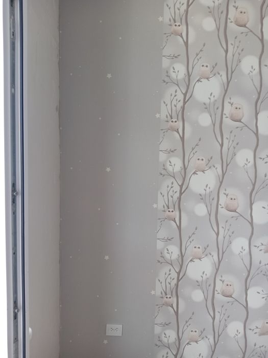 Поклейка обоев   м2 тенге