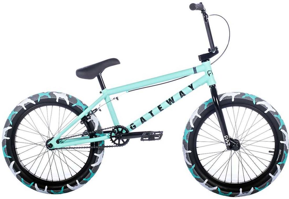 НОВИ BMX CULT GATEWAY Green-Camo 20 " цола цяло колело цял БМХ