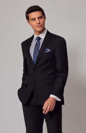 Sacou blazer slim 50 L premium Marc O'Polo lana negru