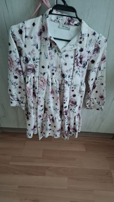 Детска рокля с шлифер