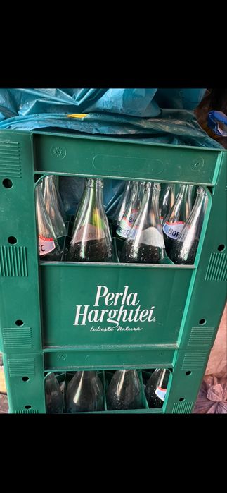 Naveta  complecta cu sticle perla harghitei