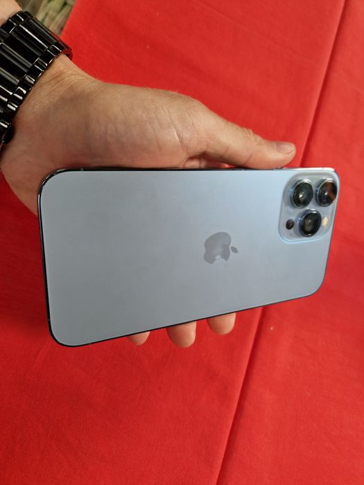 -Iphone 13Pro Max ca Nou Blue 128Gb, 6Ram Bat: 100% ireprosabil stare perfecta poze reale doar telefonul nici o restrictie