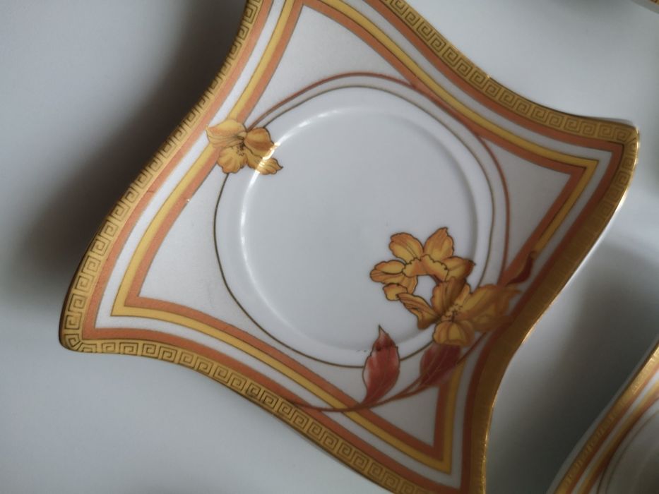 Позлатен комплект за кафе