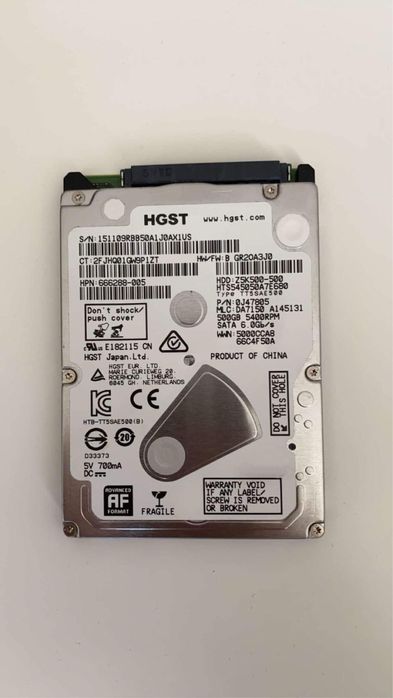 Hard Disk HDD HGST 500 GB Laptop sau PC