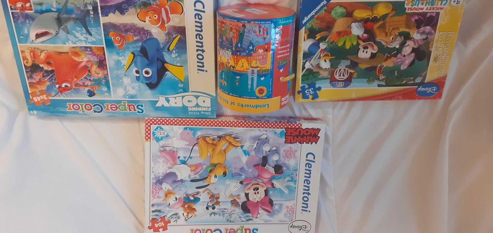 Clementoni, Ravensburger и др.-цена от 7до 10 лв