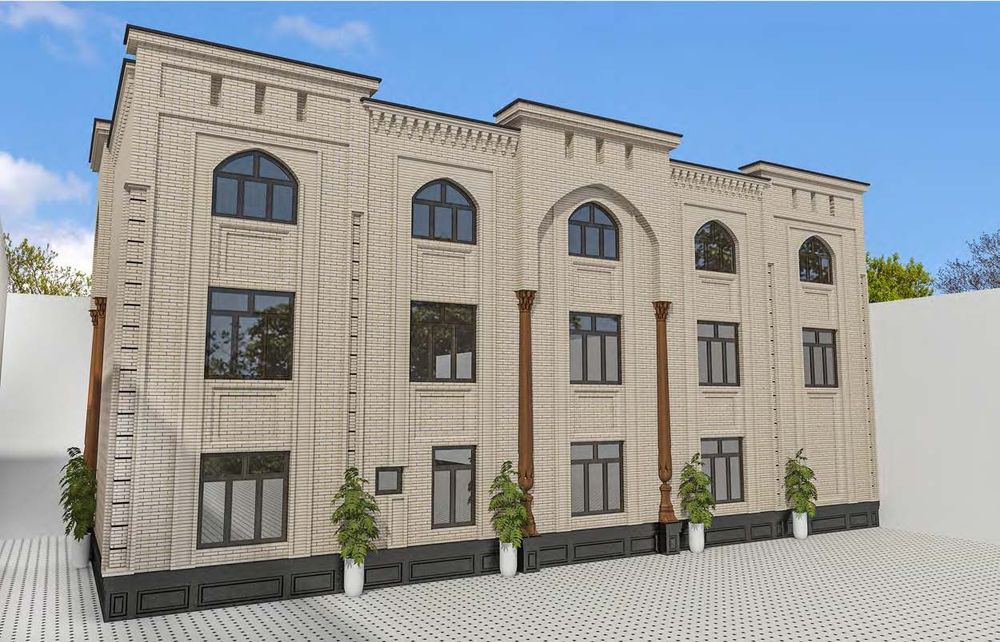 Продаётся участок 5 соток с недостроем под гостиницу-центр Самарканда