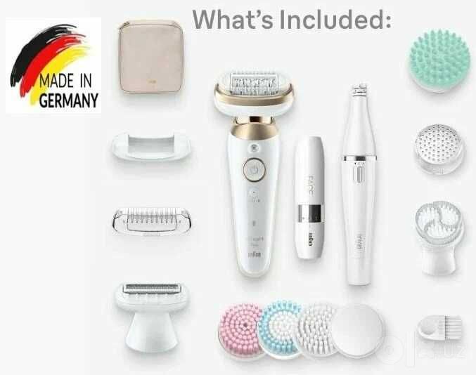 Эпилятор Braun Silk-epil 9 Flex SkinSpa 9-681 3D