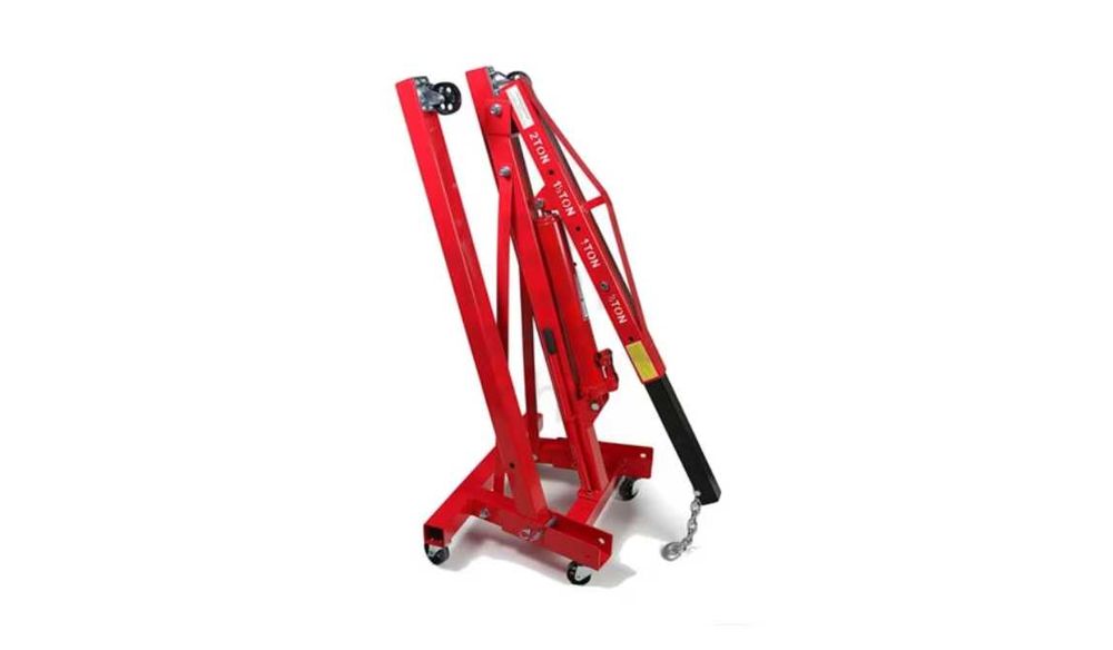 Macara hidraulica 2 tone girafa scos motor 2T - Pliabila
