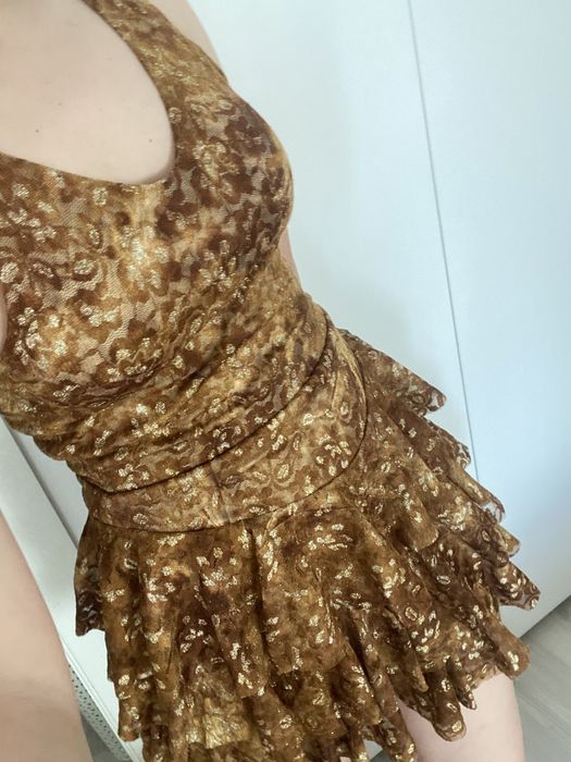 Rochie cu imprimeu,de primavara-vara