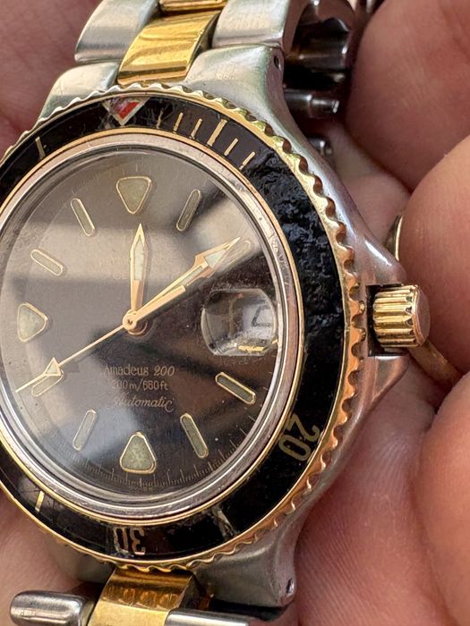 Ceas Raymond Weil Amadeus diver 200 m ETA 2824-2 automatic