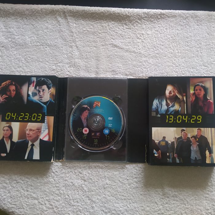 DVD сериал 24 втори сезон 7 диска