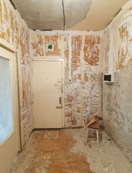 Демонтаж квартир и домов очистка старой краски и шпатлевки  быстро