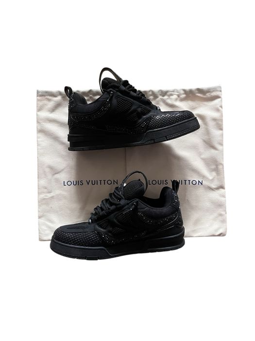 Lv skate black crystal