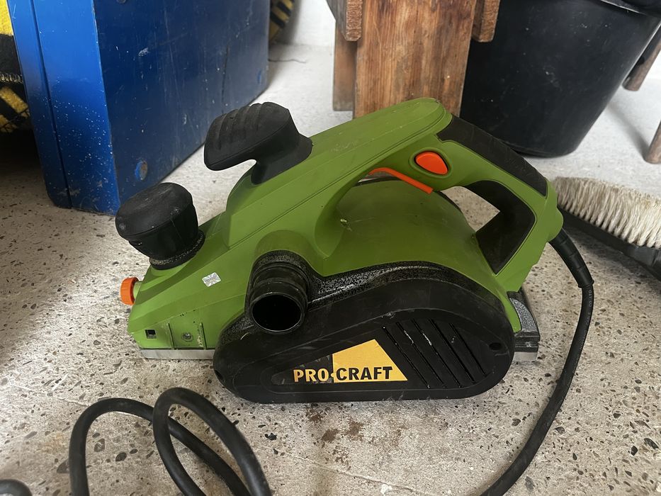 Rindea electrică Procraft PE1300 1300W + suport + cutie + accesorii | Ca nouă