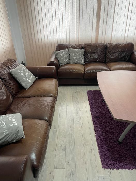 Дивани естествена кожа