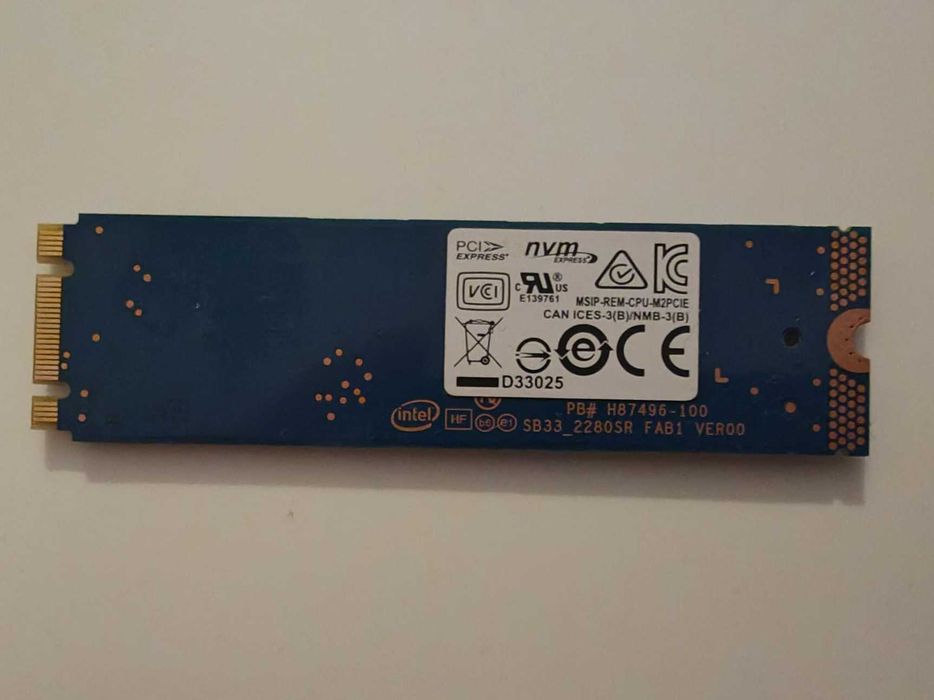 Intel Optane Memory 32GB M.2 NVMe – Cache SSD foarte rapid Bacau • OLX.ro