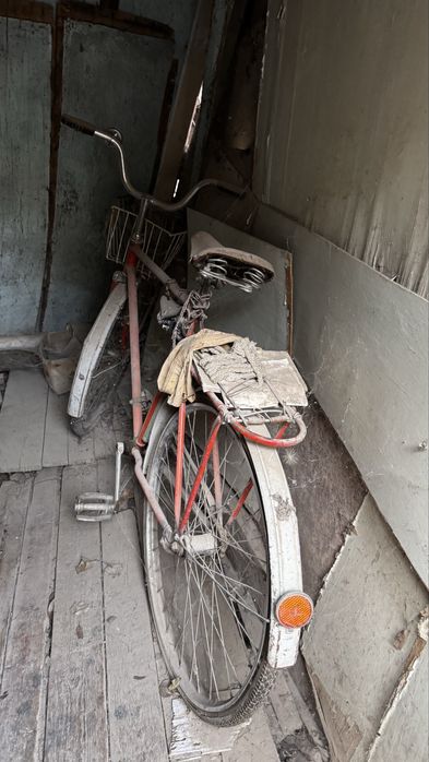 Велосипед ссср тележка лестница