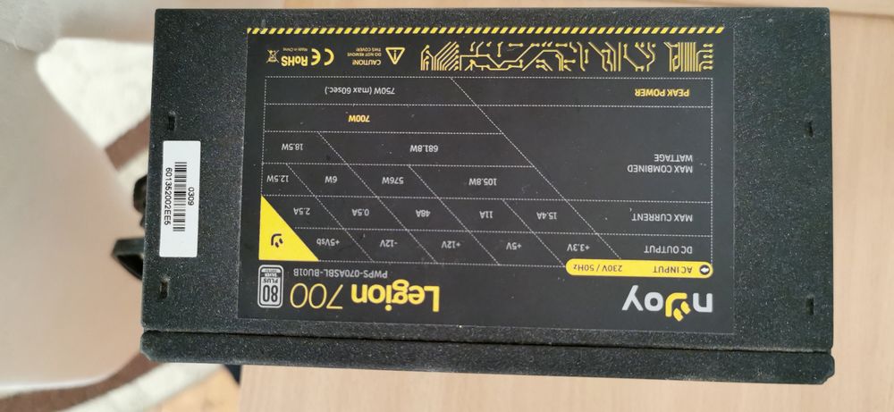 Sursa njoy 700w 80 silver