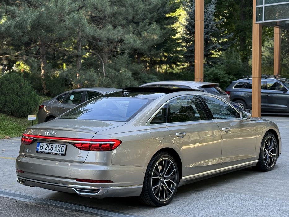 Audi A8 Long 55 TFSI 340 Cp Modelul Full Tabeltă Bang&Olufsen Faruri Matrix Variante Auto