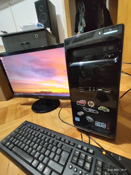 PC  Intel i 5, HP. pro 3500 series.