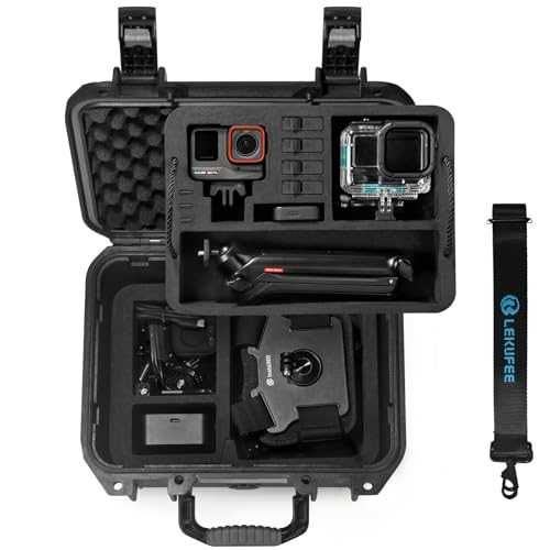 Куфар Lekufee Portable Waterproof Hard Case IP67 Insta360
