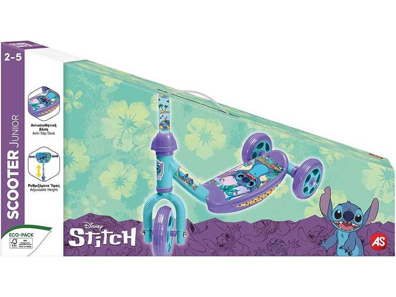 НОВИ! Тротинетка AS Hasbro 3 колела Стич Disney Stitch
