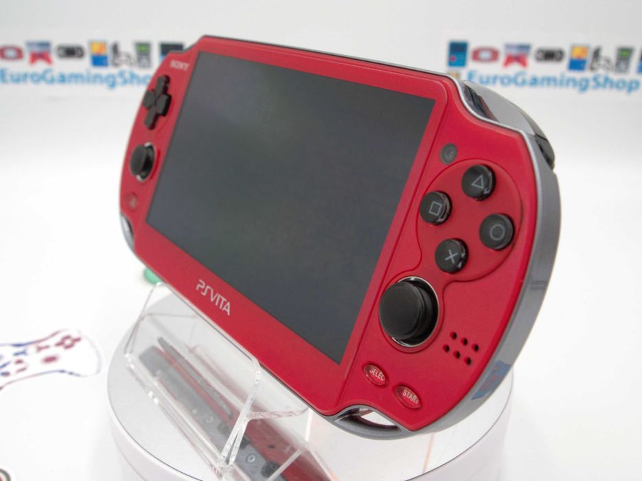 PS Vita OLED Cosmic Red, Modata 128GB+Jocuri imp Japonia [JP12PSV1-06 ...