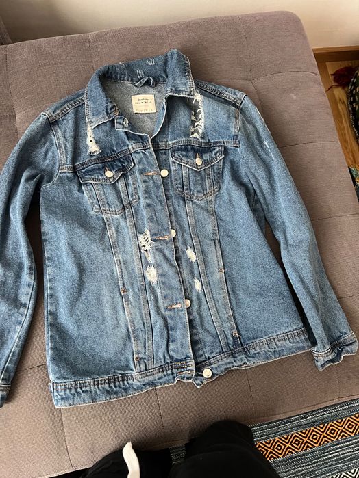 Jacheta denim Strativarius - mărimea S/M