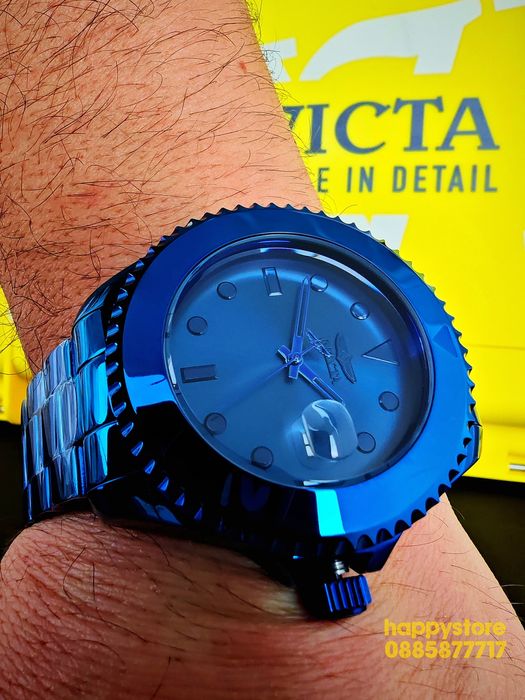 INVICTA Grand Diver automatic Blue 48mm, Инвикта нов ръчен часовник