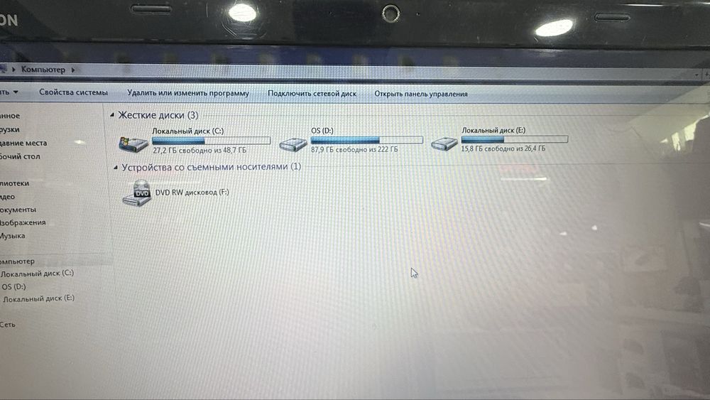 Ноутбук: Делл(core-i3)