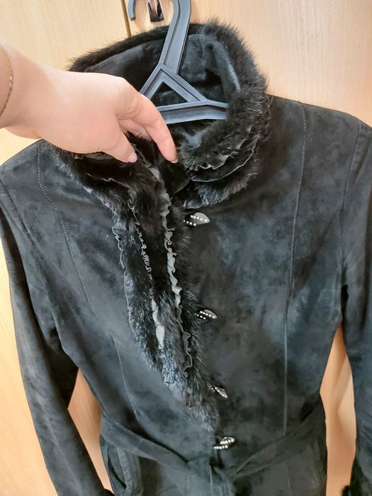 Продам плащ!Пальто!Замшевый плащ!