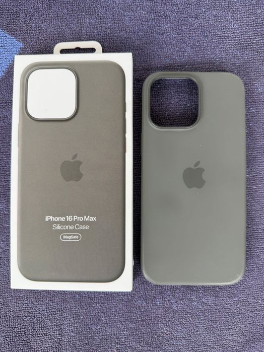 Husǎ de protecție Apple Silicon Case cu MagSafe,pentru IPhone 16 ProMax