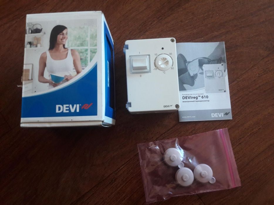 Электронный терморегулятор DEVIreg 610(термодатчик)