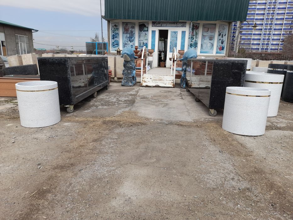 Vazon kashpo biton tuveklar