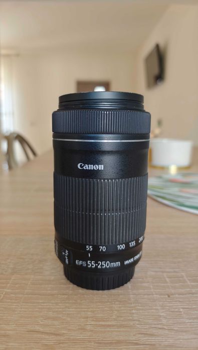 Vand obiectiv Canon 55-250 mm, 4-5.6, IS STM(+filtru UV)