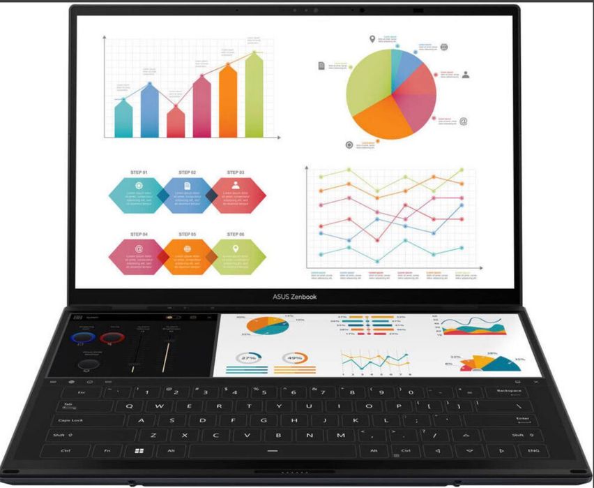Ноутбук Asus zendbook duo 14 UX8406M Ultea 9 SDD 1TB DDR5 32GB