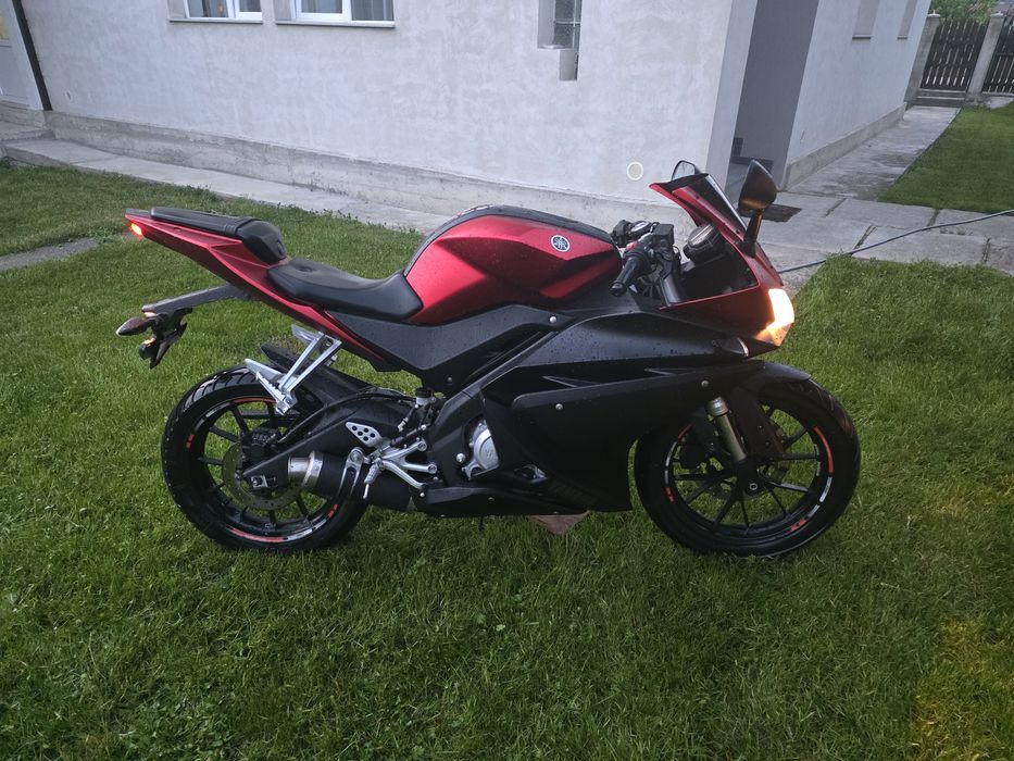 Yamaha yzf125 an 2016 17500 km adus recent din Germania