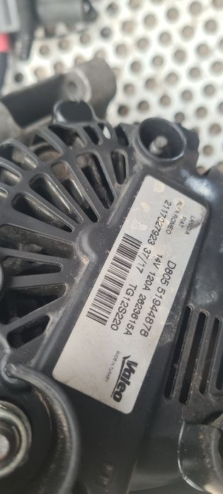 Alternator,electromotor fiat punto,doblo,500,panda,mot 1.3 multijet,E6
